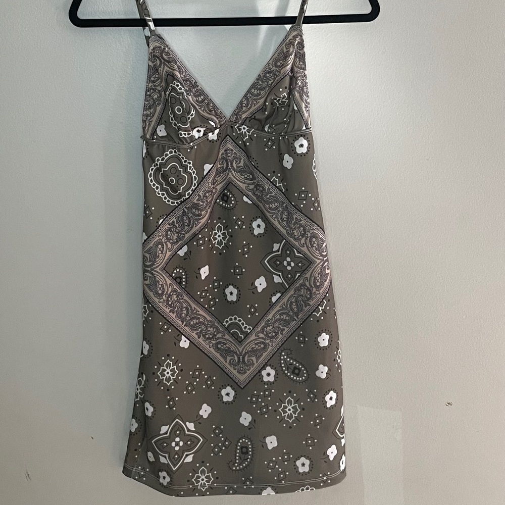 Bandana Print / Paisley print dress